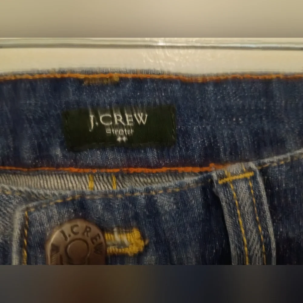J.‎ Crew Hipslung Women's Denim Jeans Distressed Sz 29R 301/2 L